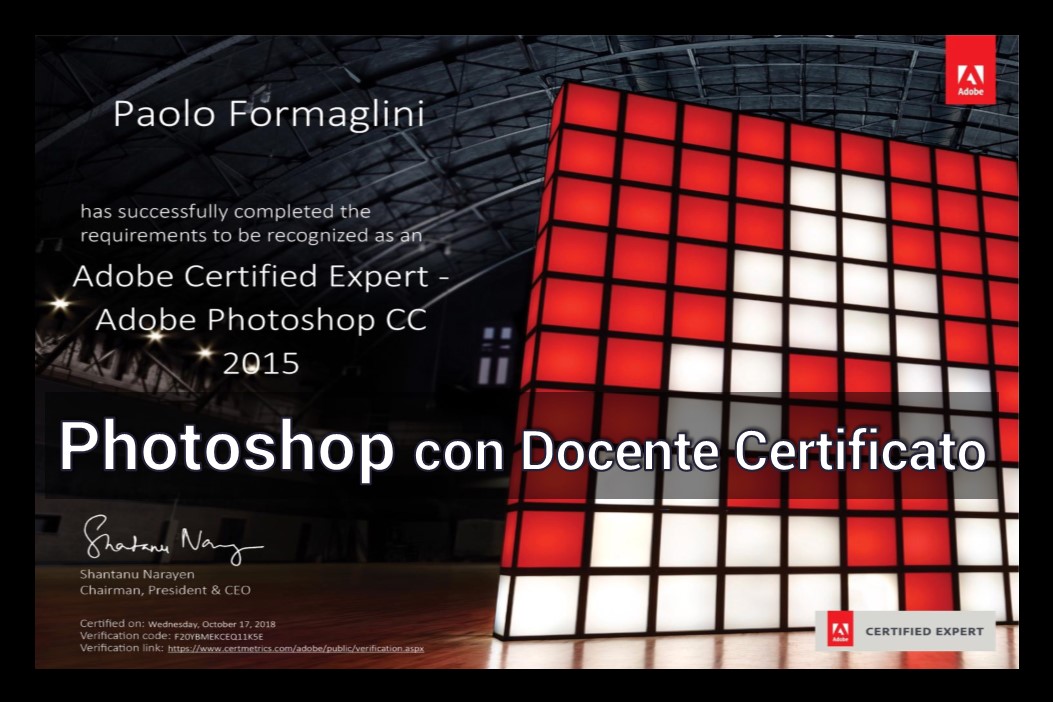 Corso Adobe Photoshop a Firenze