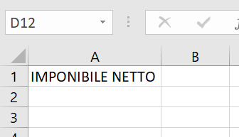Come andare a capo nella stessa cella in EXCEL