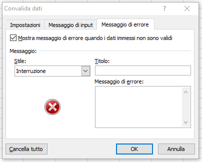 Elenco a discesa in Excel o menu a tendina in Excel - Mummu Academy