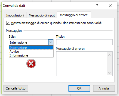 Elenco a discesa in Excel o menu a tendina in Excel - Mummu Academy