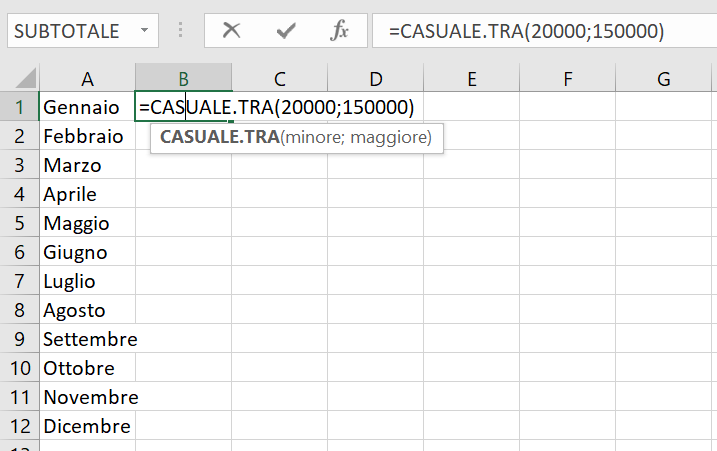 Fare un grafico in Excel - Mummu Academy