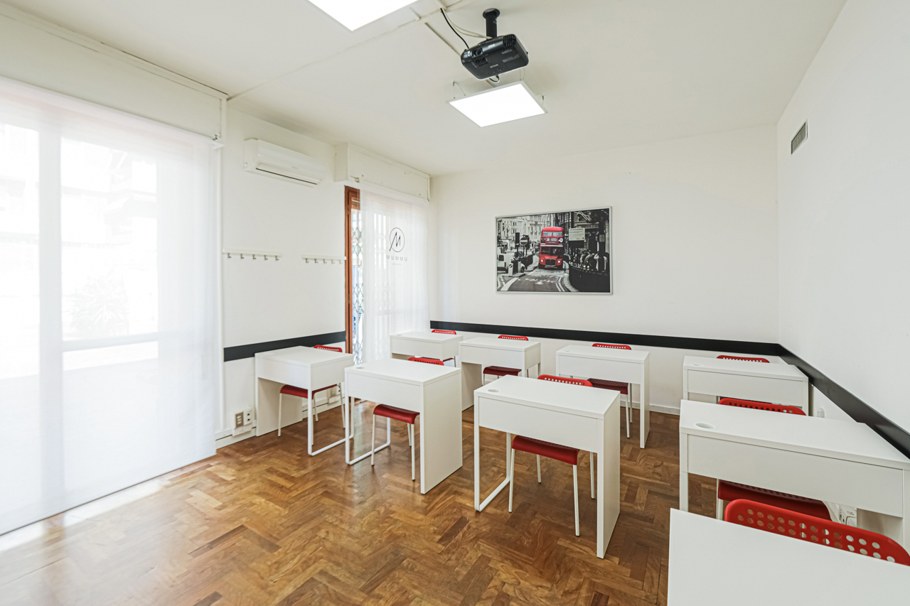Scuola di Lingue a Firenze: aula didattica Mummu Academy Firenze