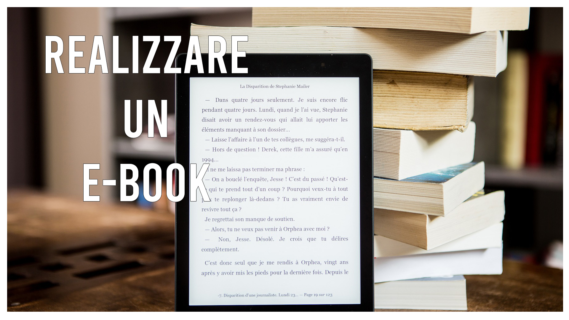 Come realizzare un e-book